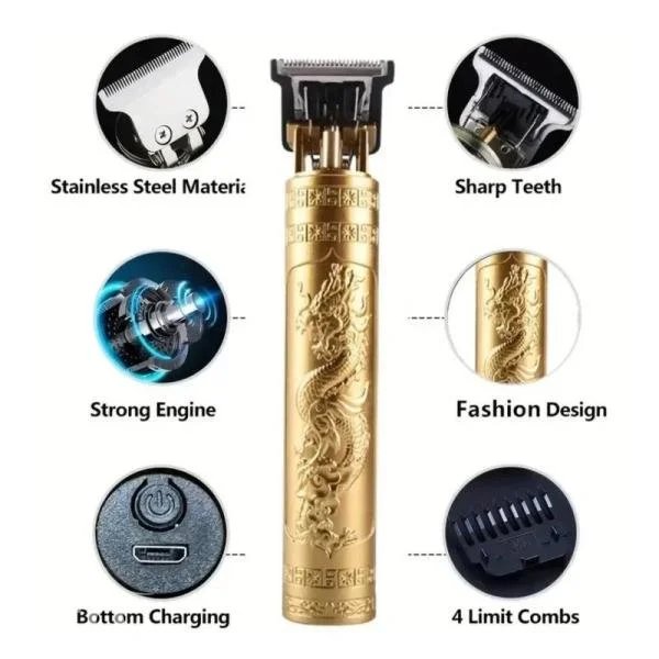 Cordless Pro Hair Clippers T-Liner Edger Trimmer